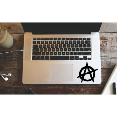 Anarchie Laptop Vinyl Aufkleber Macbook Fenster