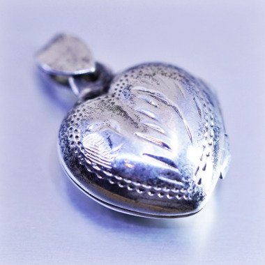 Antik Sterling Silber Handgemacht Charm