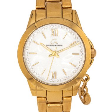 Christian Materne Armband-Uhr Lucky Charm  x gold