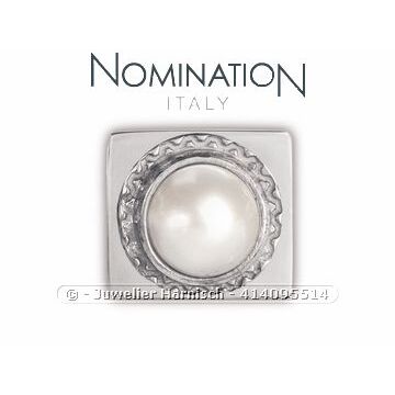 NOMINATION Classic Royal Perle rund 140955 14 Silber