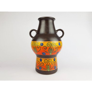 Vintage Dumler Und Breiden Fat Lava Vase