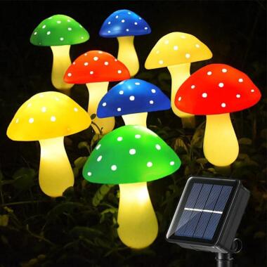 Led Outdoor Solar Lichter Pilz Form Leuchtende