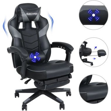 Puluomis Gaming Stuhl Massage Computer Stuhl