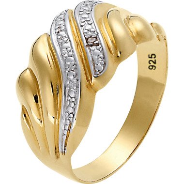 Ring in Silber vergoldet 925 von heine