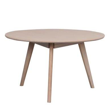 Runder Tisch im Skandi Design 90 cm breit