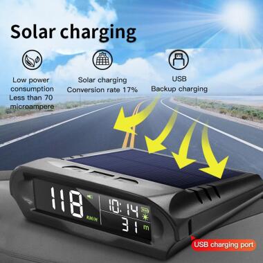 S98 Solar Auto Drahtloses HUD-Display Digitaler