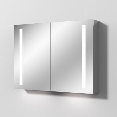 Sanipa Reflection Aluminium-Spiegelschrank