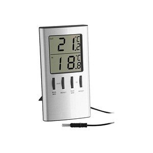 TFA 30.1027 Thermometer silber