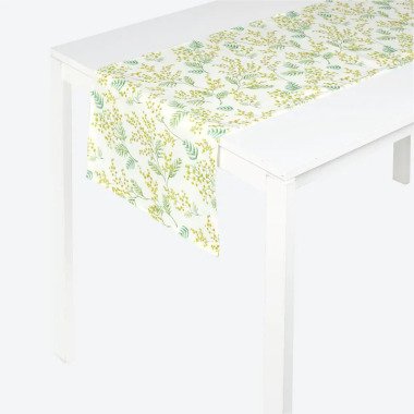 Tischläufer mit floralem Muster, ca. 40x140cm