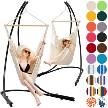 Amanka Hammock Chair Stand with xxl Hanging