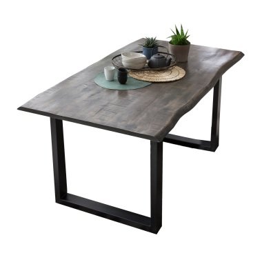 Baumkante-Esstisch TABLES & CO 160 x 85 cm