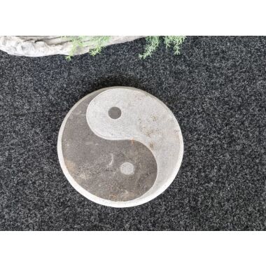 Granit Trittplatte Yin Yang