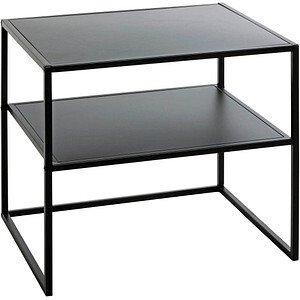 HAKU Möbel Beistelltisch Metall schwarz 50,0