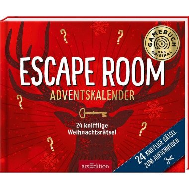 24 knifflige Weihnachtsrätsel. Escape Room