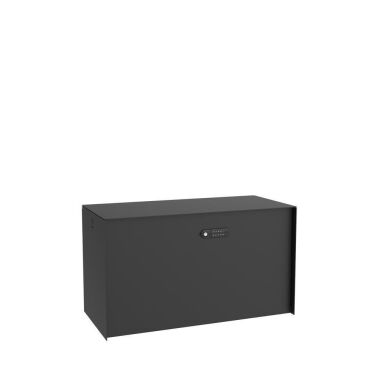 BULKBOX Design Paketbox RAL 9005 Tiefschwarz matt