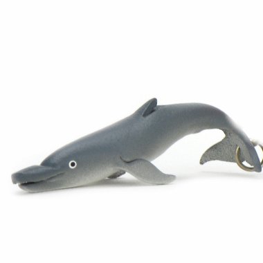 Delfin Schlsselanhnger aus Leder