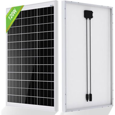 Eco-worthy 100W 12V Solarmodul mono Solarpanel