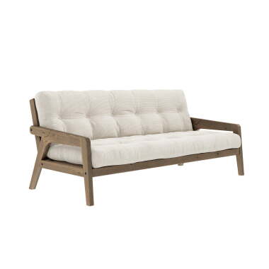 KARUP Design Grab Sofa, Kiefer carobbraun