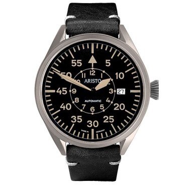 Uhren Fliegeruhr Aristo Vintage Pilot 7H150