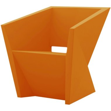 Vondom FAZ Stuhl mit Armlehnen orange 72x65x76 cm
