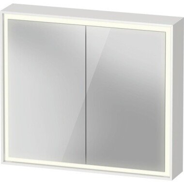 Duravit Vitrium Spiegelschrank Weiß 800x155x700