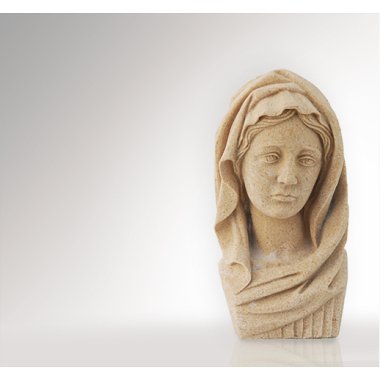 Stilvolle Madonna Steinfigur | Maria Statue