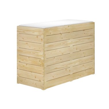 Bett aus Massivholz mit Matratze Warrnambool