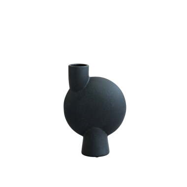 101 Copenhagen Sphere Vase Bubl Medio, schwarz