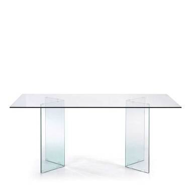 Esszimmer Tisch aus Glas modern