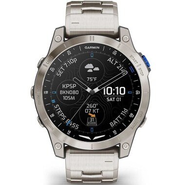 Garmin D2 MACH1 010-02582-51 Aviator Smartwatch GPS-Uhr Multisport GPS Smartwatch Garmin