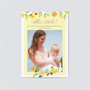 Muttertagskarten Grußkarten Muttertag (1