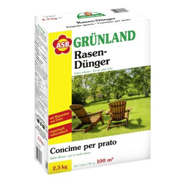 Organischer Rasendünger & ASB Greenworld Spezial-Rasendünger 2,5 kg