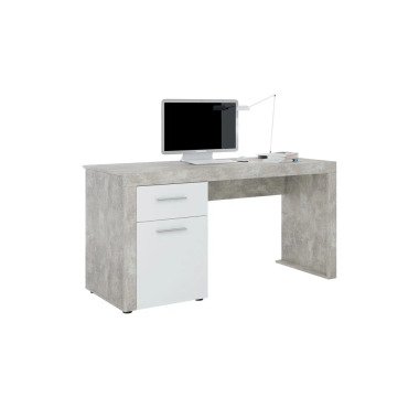 Schreibtisch  Fürth   grau   Maße (cm): B: