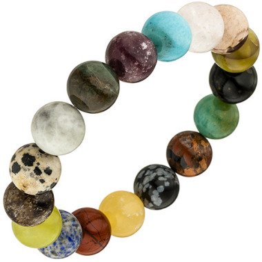 SIGO Armband mit Edelsteinen multicolor 19