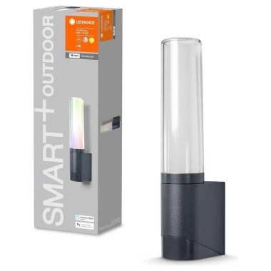 SMART+ LED Wandleuchte in Dunkelgrau 7,5W