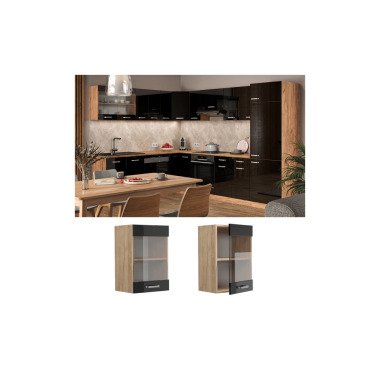 Vicco Glashängeschrank Küchenschrank R-Line
