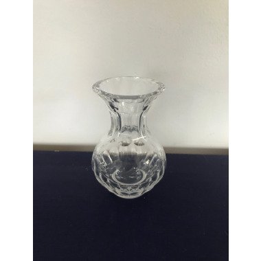 Dartington Cut Glas Vase Bud Stem Geätzte