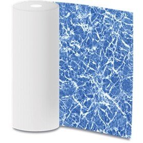 Elbe Schwimmbadfolie PVC marble blue 25m Typ SBGD160 Supra 1.65m