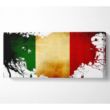 Italienische Karte Kunstdrucke auf Leinwand