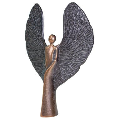 Kerstin Stark: Skulptur 'Engel', Bronze