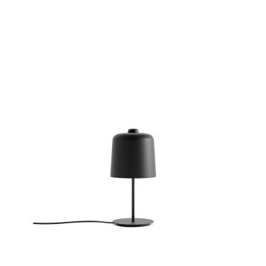 Luceplan Zile Tischlampe schwarz matt, Höhe 42 cm