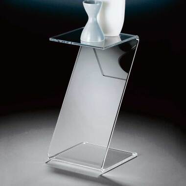Moderne Glasbeistelltisch & Telefontisch aus Acrylglas modern