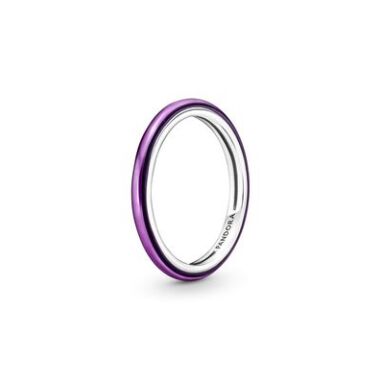 PANDORA ME Shocking Purple Ring, Emaille