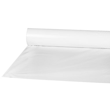 PAPSTAR Folien-Tischdecke, (B)800 mm x (L)50 m, weiß