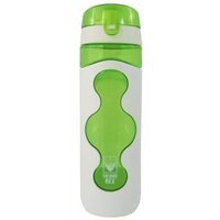 Trinkflasche 'Fresh', grün-weiß, 720 ml