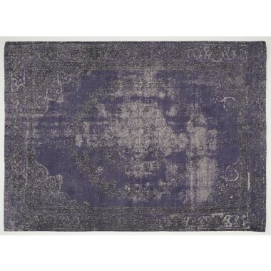 Vintage-Orient-Teppich MEDAILLON, 170 x 240 cm, blau