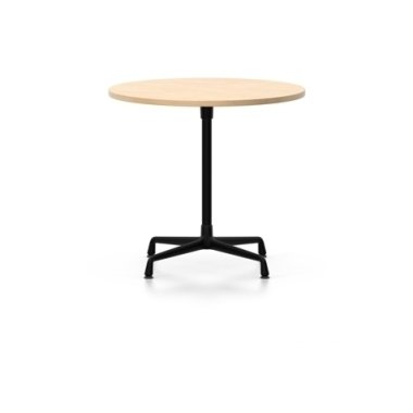 Vitra Eames Contract Table rund ∅80cm, Furnier Eiche hell, Ausleger