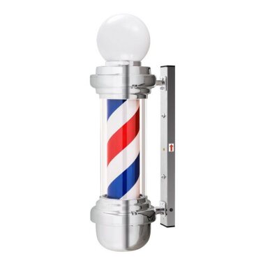 Barberpub Außen-Stehlampe Barberpub Barber-Pole
