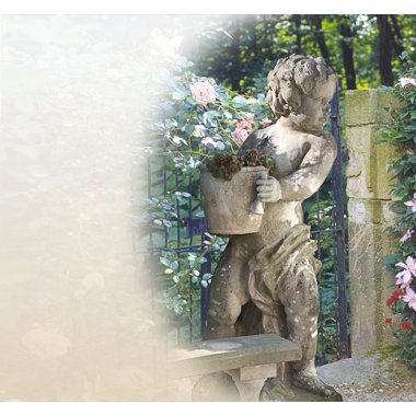 Barocke Steinfigur als Gartenfigur