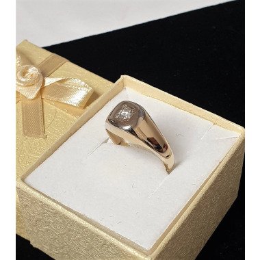 Goldring aus Metall & 20, 3 Mm Ring Goldring Gelbgold Gold 585 Diamant